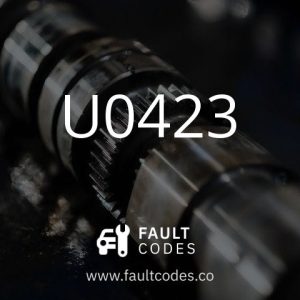 U0424 Implausible data received from HV AC control - Obd2-code